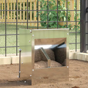 Mangiatore per conigli Argento 20 x 12,5 x 25 cm 874590