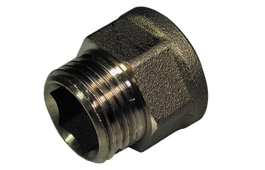 PROLUNGA FILETTATA MF OTTONE GIALLO- 1/2 x 30- TIEMM- pezzi 1