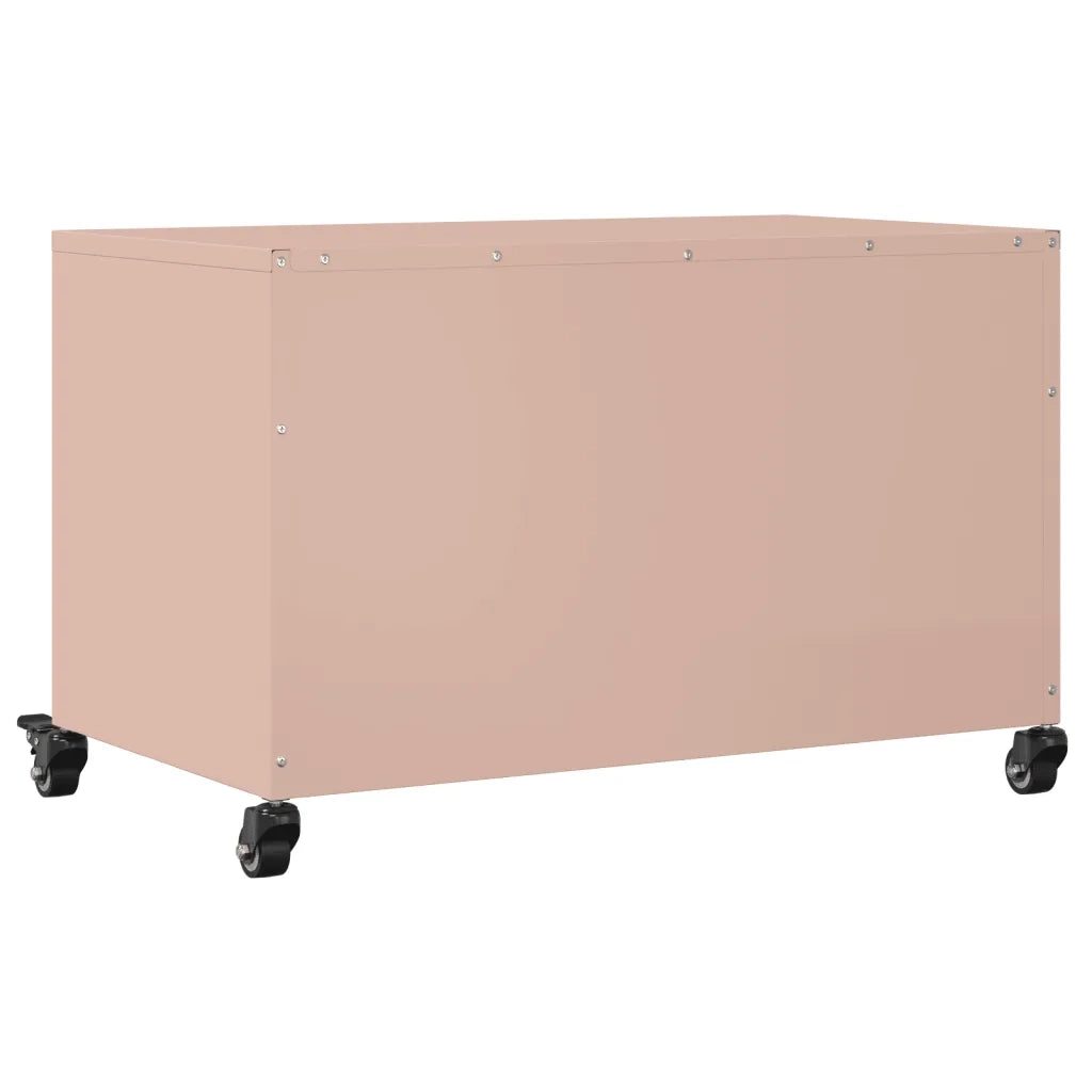 Mobile TV | Armadietto TV | Mobile Porta TV Rosa 68x39x43,5 cm in Acciaio