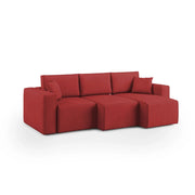 Morfeo Divano 3 sedute tessuto impermeabile 245 cm rosso