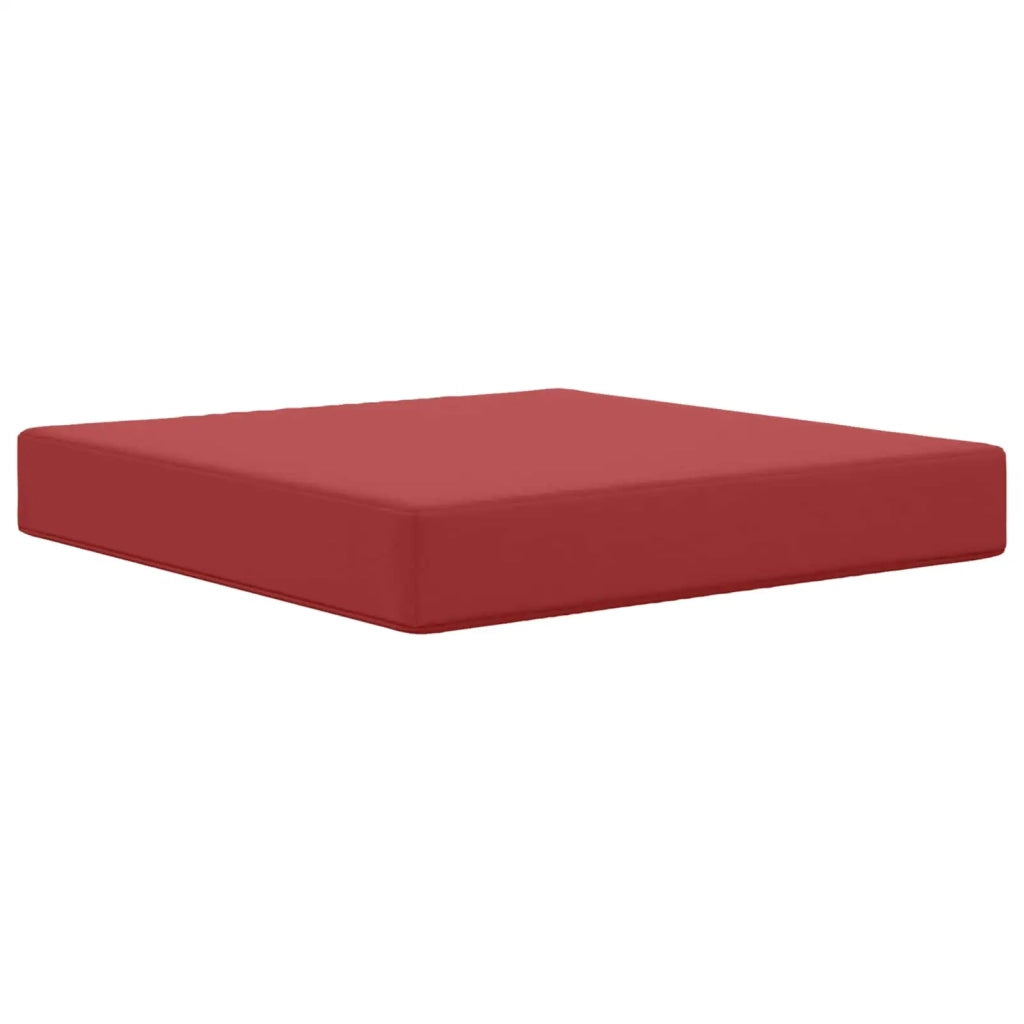 Cuscino per divano da esterno 2 pcs Rosso vino Poliestere 900719