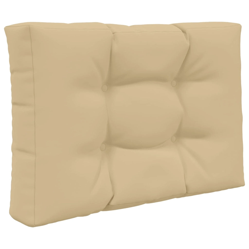 Cuscino per divano da esterno 2 pz | Cuscini per sedie Beige Poliestere