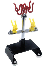 Supporto per pennello ad aria compressa - Tavolo a sostegno per 4 pennelli ad aria compressa - Altezza regolabile - Maniglie antiscivolo - Must-have per artisti - 22 x 24 x 7,5 cm - Supporto per pennelli ad aria compressa