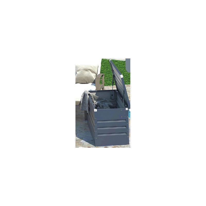 Cassa da giardino in metallo 400L - Antracite
