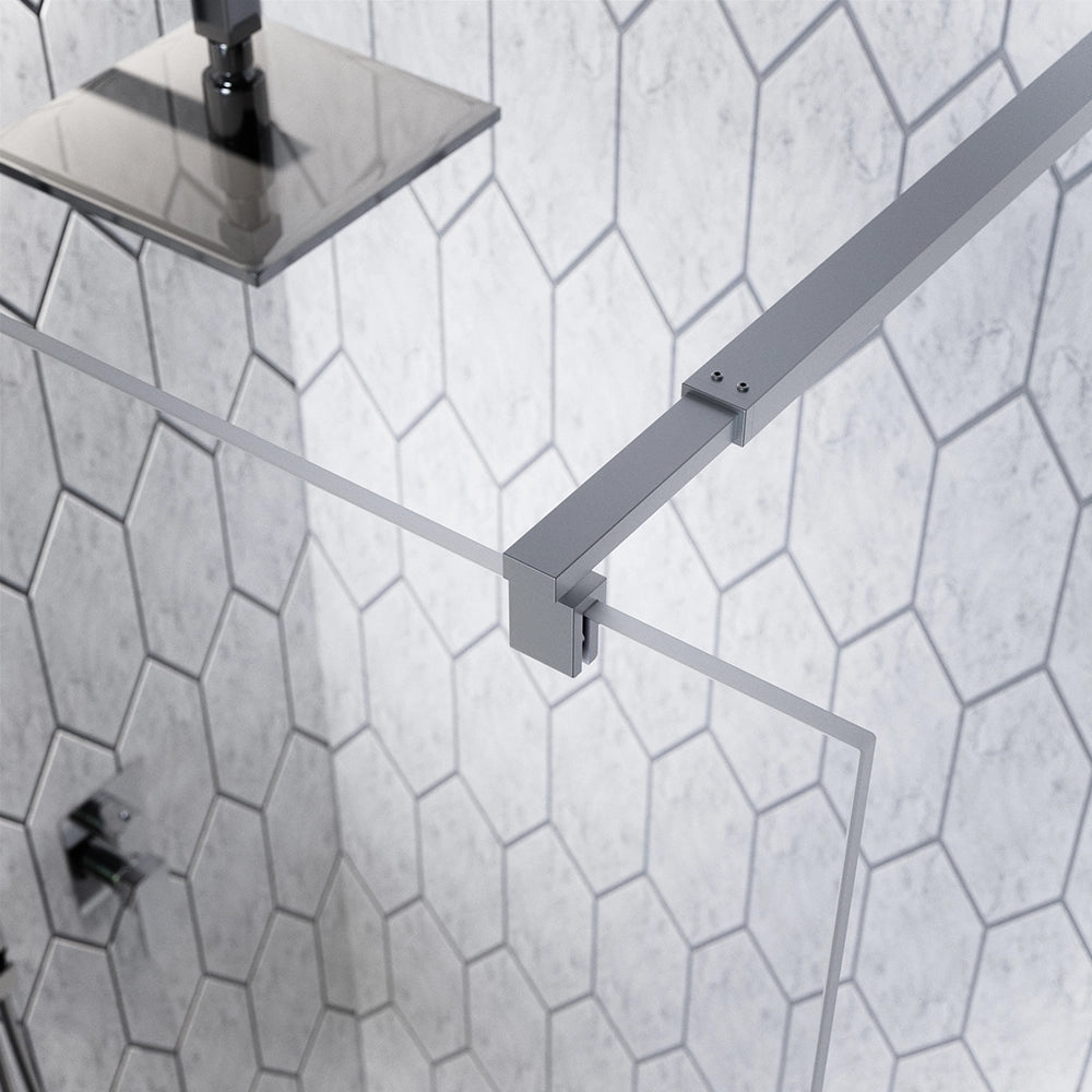 Walk-in 100 cm vetro 8mm anticalcare trasparente h200 | Itaca