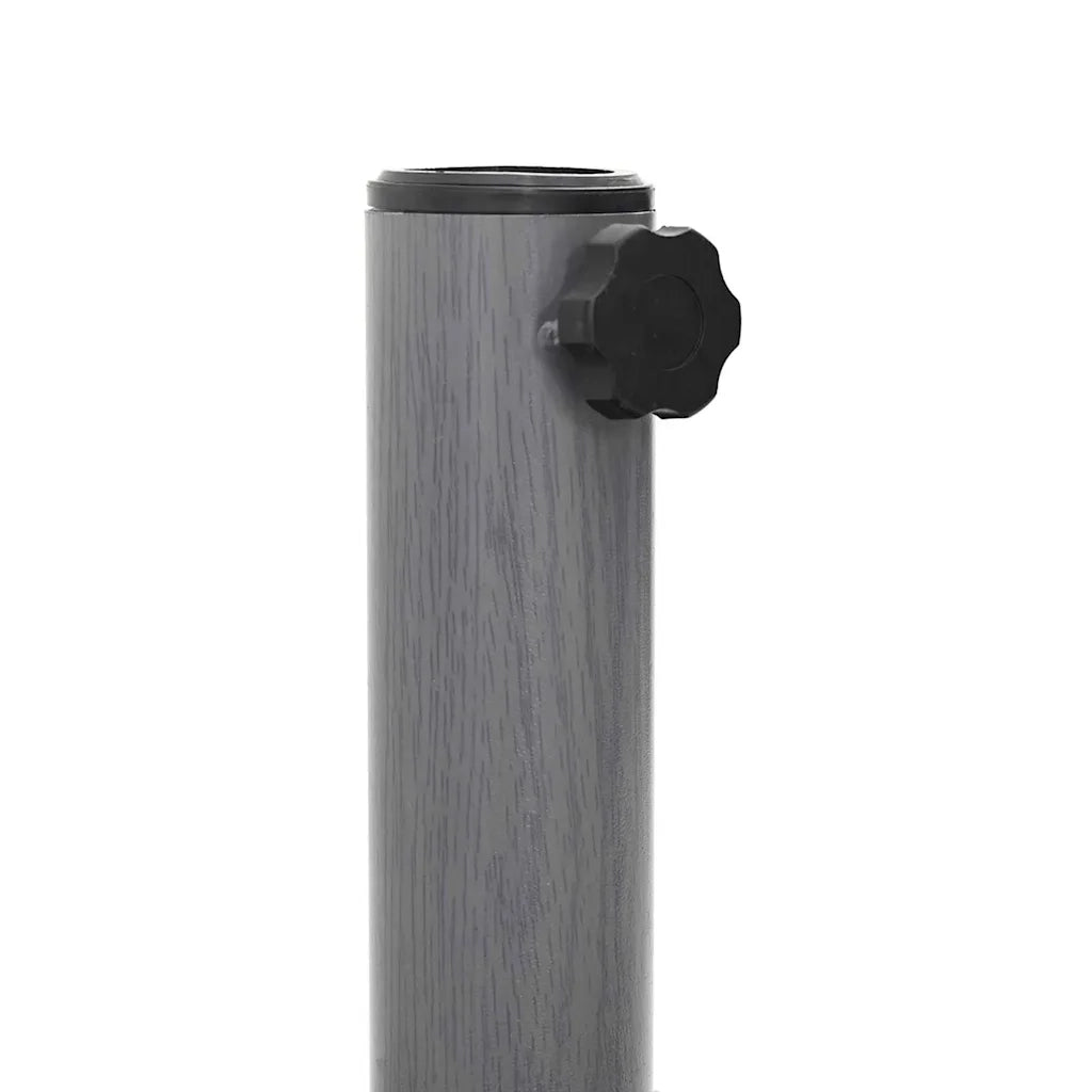Base per ombrellone Aspetto Legno Grigio Scuro 48 x 48 x 32 cm 42010010