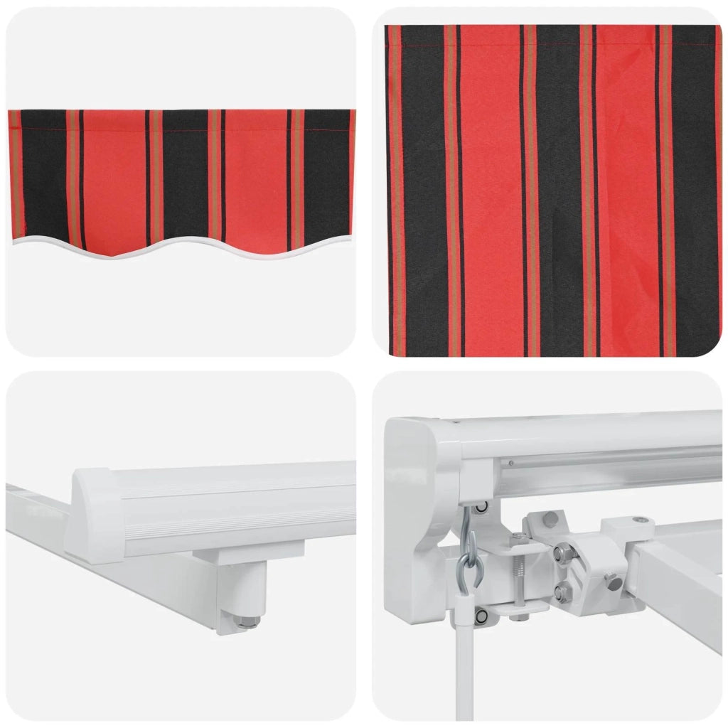 Cornice per Tenda Manuale con LED 3,5 x 2 m 3420538