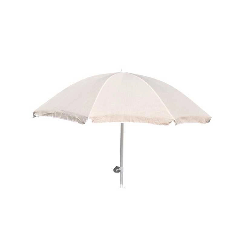 Ombrellone Acciaio Cotone Bianco 200 Vette 05144
