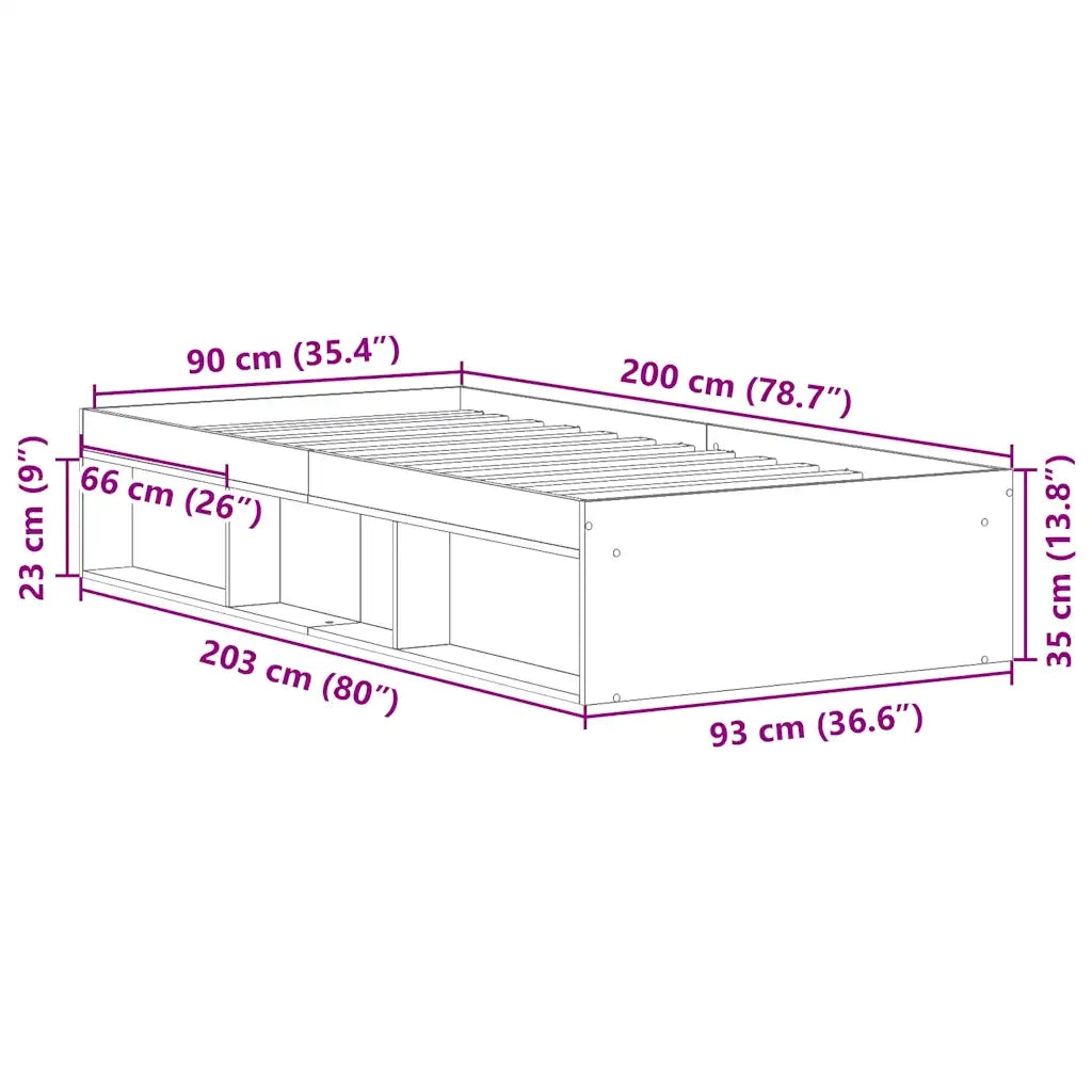 Giroletto Bianco 90x200 cm 3203824
