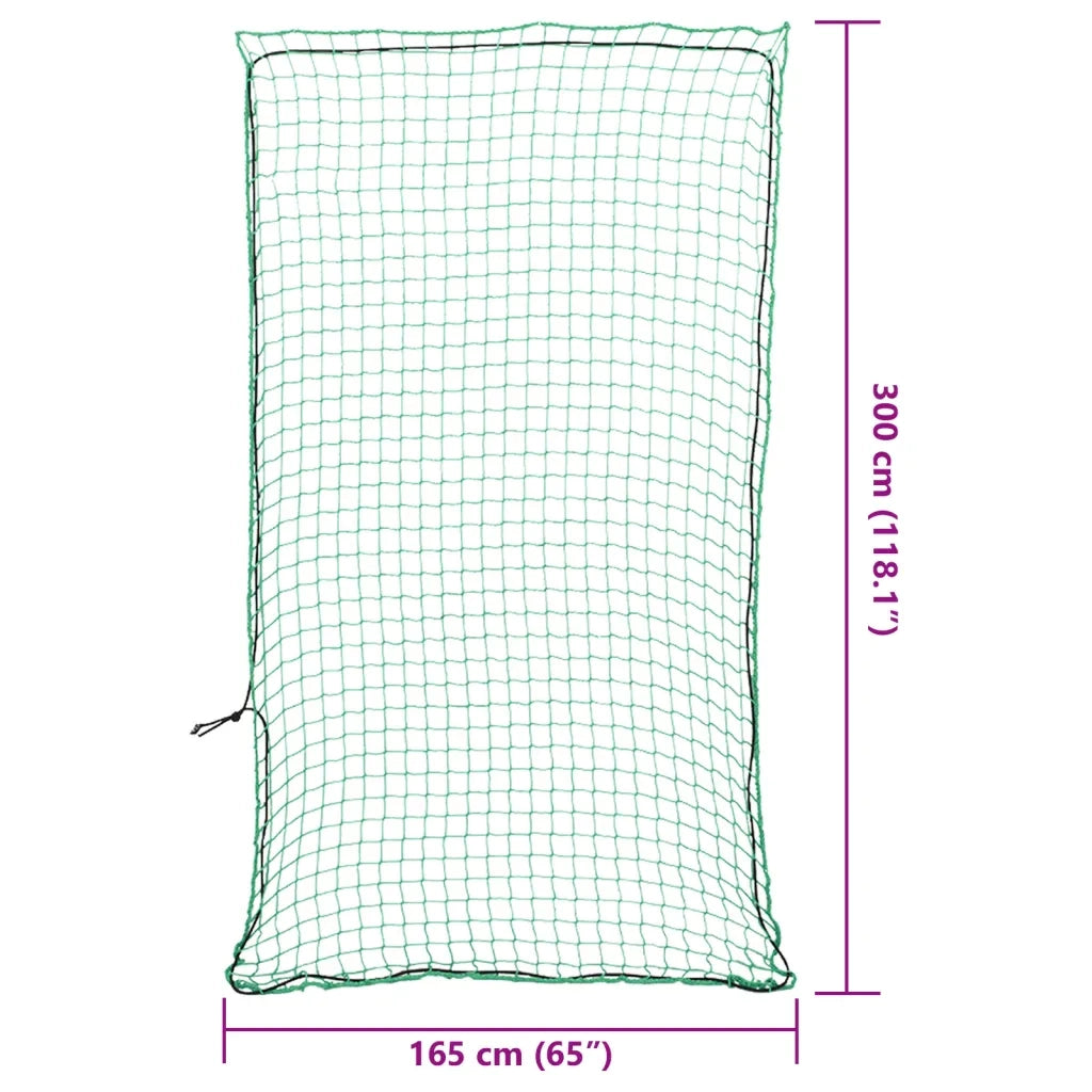 Rete per Rimorchio con Corda Elastica Verde 3x1,65 m in PP 4012234