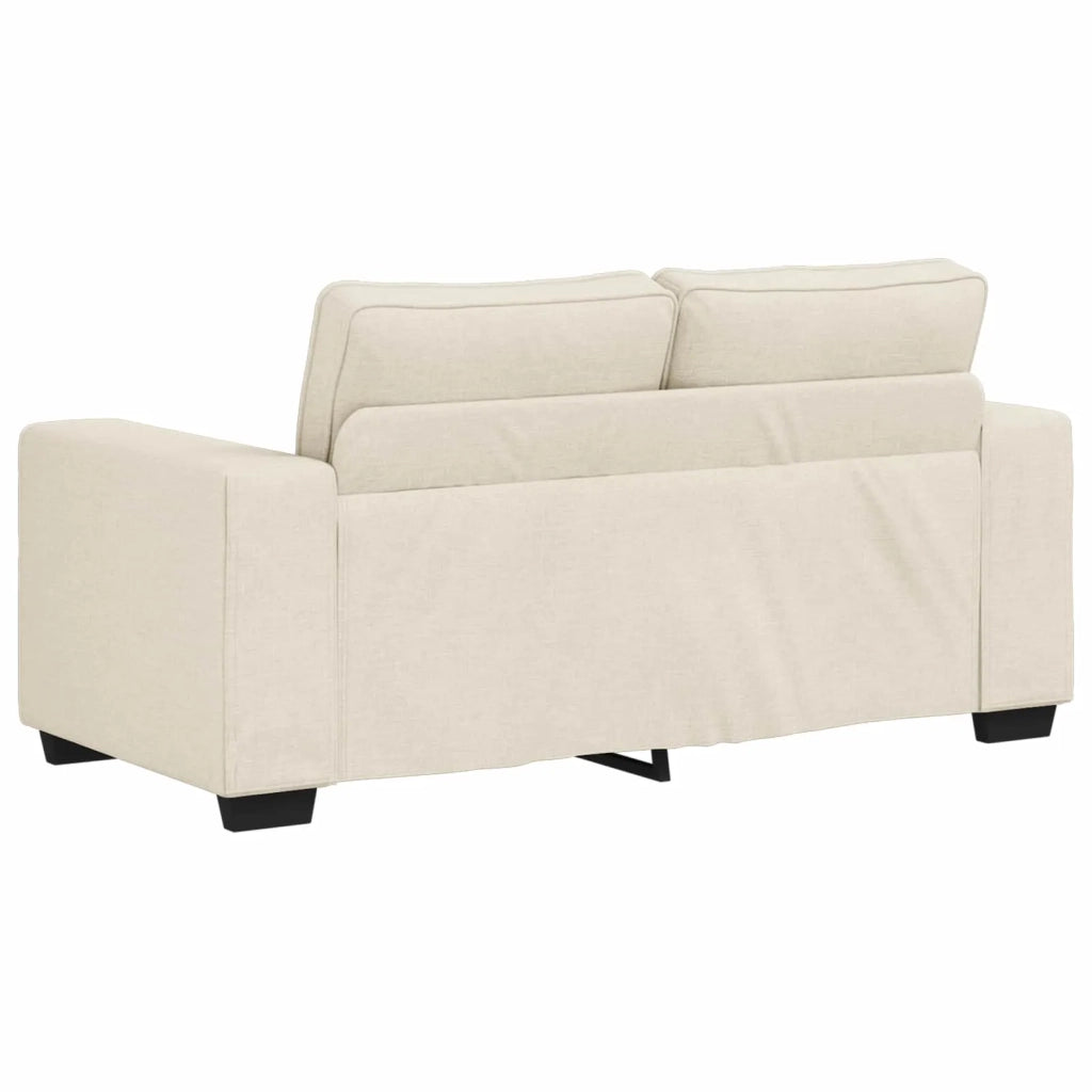 Divano 2 pcs Beige 221 x 80 x 82 cm Tessuto misto lino 3324688