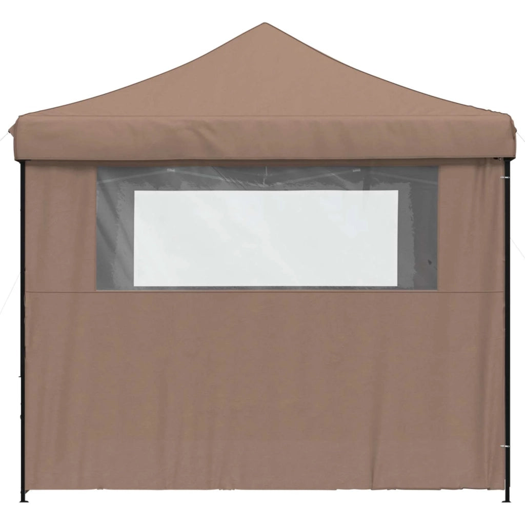 Tenda Party Marrone 292 x 292 x 315 cm Tessuto Oxford 42023570