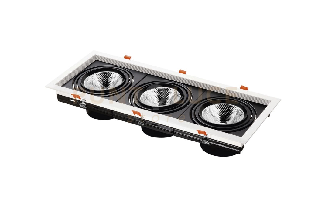 INCASSO DESTINY PER MODULO LED COMPATIBILE CON AR111 48.5X18.5CM 2 LUCI NON INCLUSE