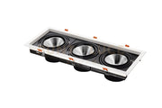 INCASSO DESTINY PER MODULO LED COMPATIBILE CON AR111 48.5X18.5CM 2 LUCI NON INCLUSE