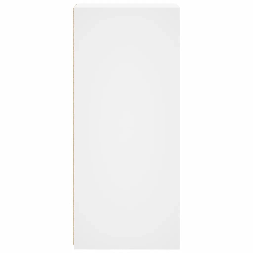 Credenza Bianca 30x41x93 cm in Legno Multistrato 846341