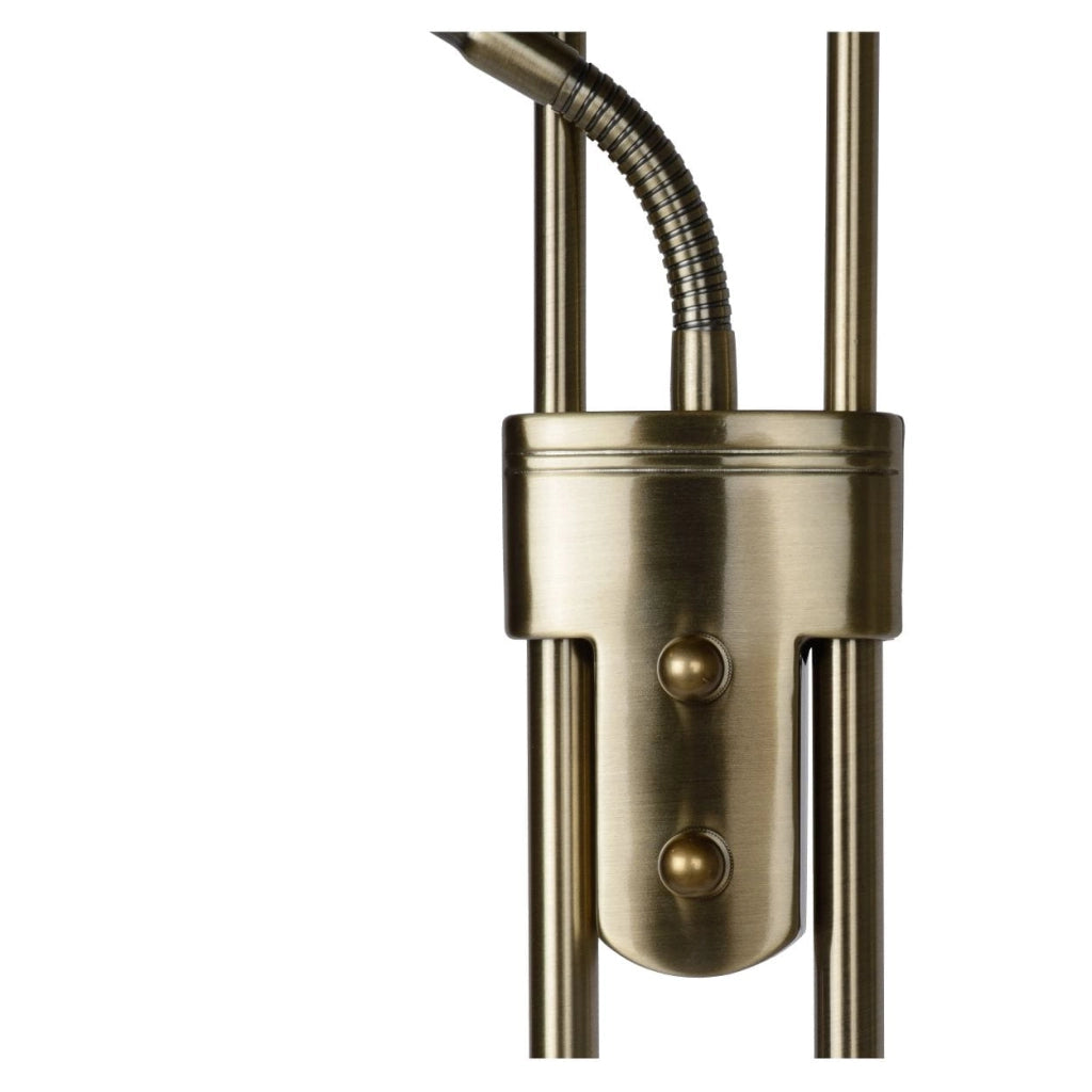 Lampada da terra Lucide Champion LED 20W 3000K ottone