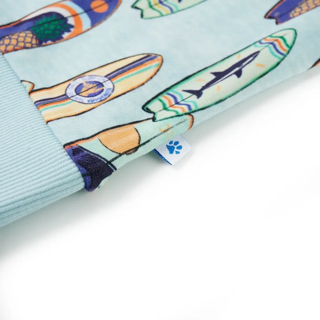 Felpa da Bambino Blu Tenue M¨¦lange 128