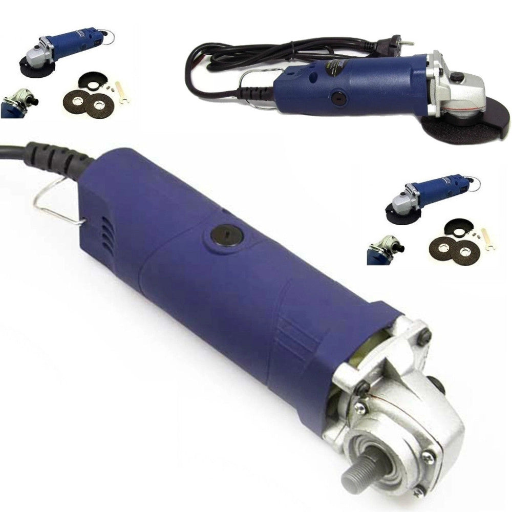 Trade Shop - Mini Flex Smerigliatrice Angolare Hobbystica 75 Mm 130 Watt Multifunzione -