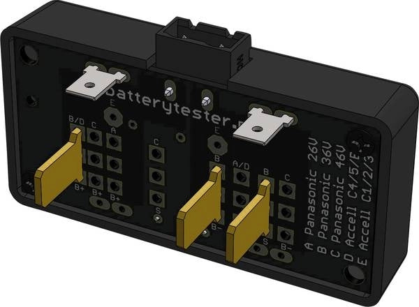 batterytester Smart-Adapter AT00063 Cavo adattatore Adatto per Panasonic 36 V Next Generation