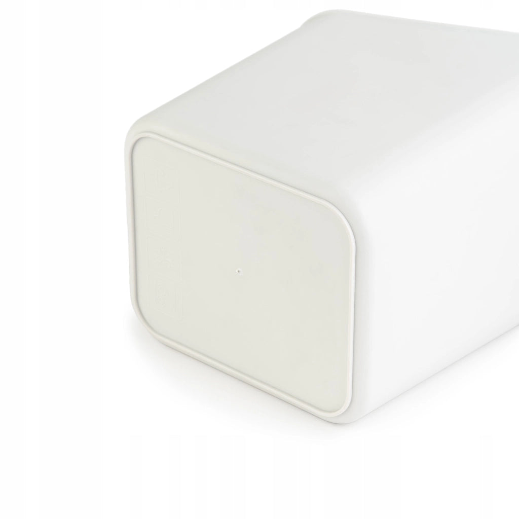 KADAX Scolaposate Organizer per utensili, contenitore in plastica bianca
