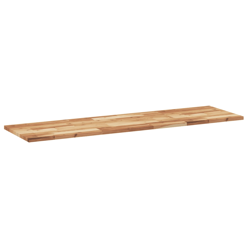 Mensole da Parete 4 pz 120x40x2 cm Legno Acacia Rifinito a Olio 3279566
