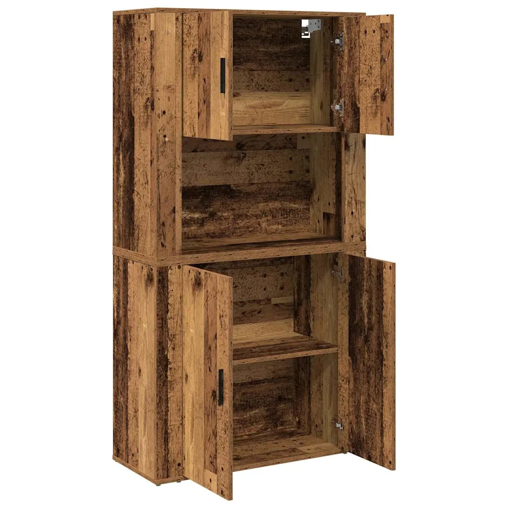 Credenza Legno vecchio 80 x 33 x 150 cm Legno multistrato 3334336