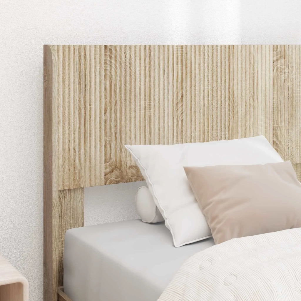 Testiera Letto Rovere Sonoma Legno ingegnerizzato 889727