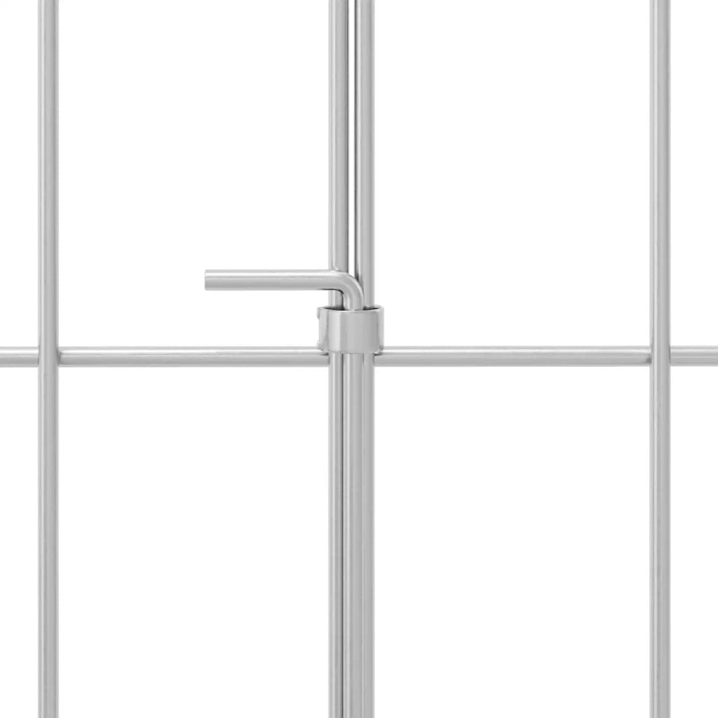 Recinzione da Giardino con Picchetti 12 pcs 75 x 50 cm Mesh 42042970