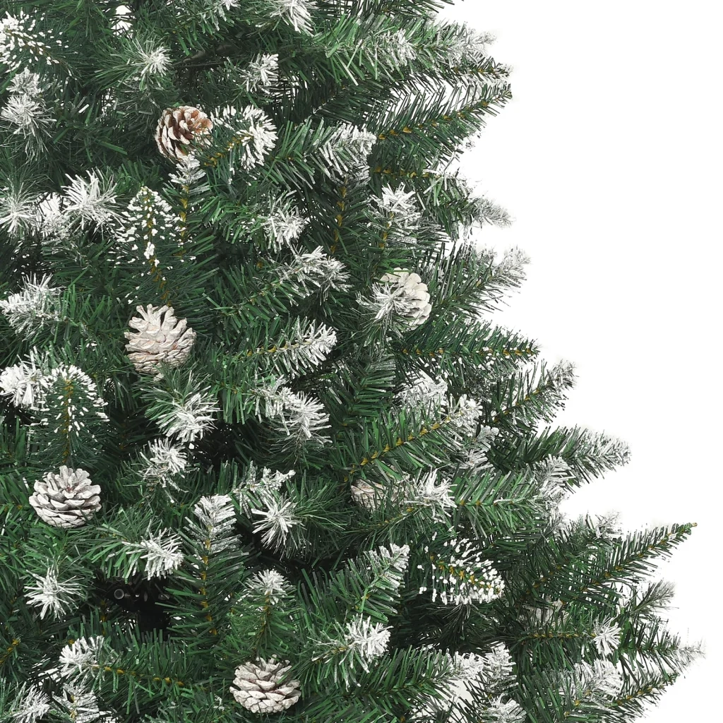 Albero di Natale Artificiale con Base 240 cm PVC 345163