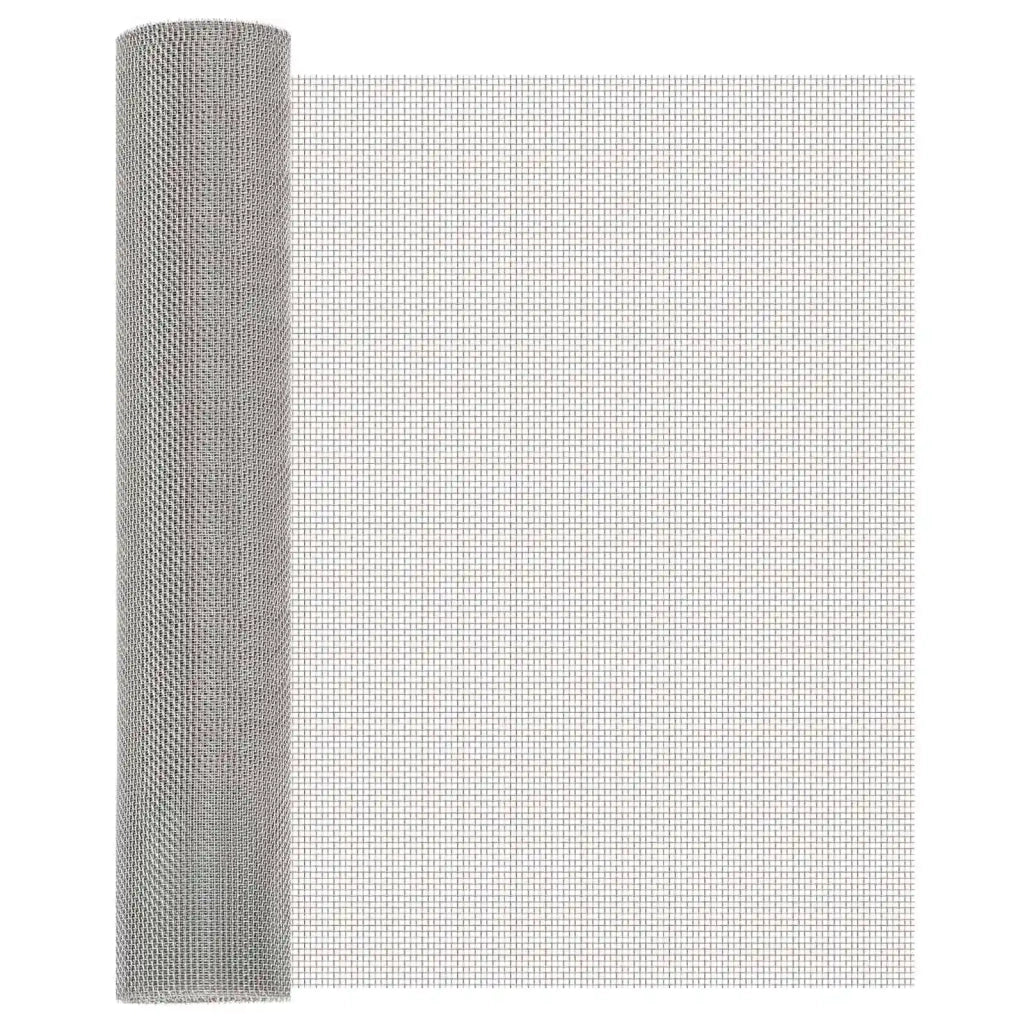 Rete per schermatura 60 x 1000 cm 8 Mesh Argento 42039670