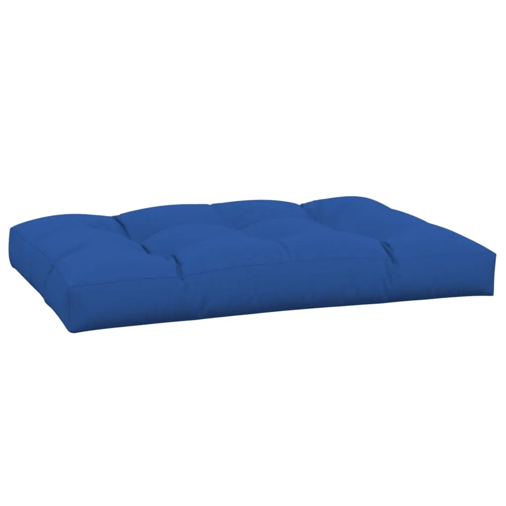 Cuscino per Pallet Blu Reale 120x80x12 cm in Tessuto 360523
