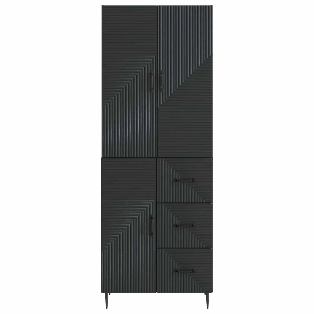 Set di armadi 2 pz Nero Legno ingegnerizzato 3416656