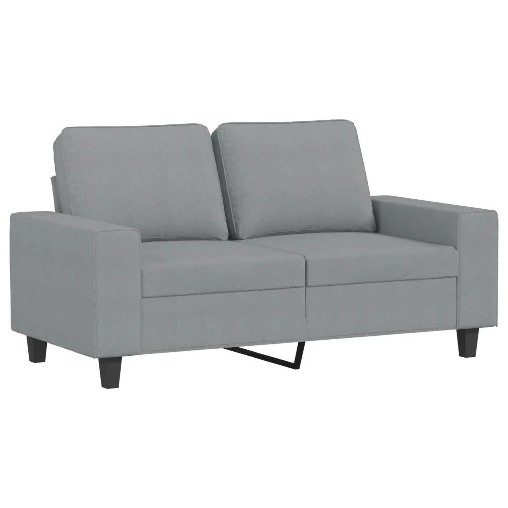Divano a 2 Posti-Sofa 2 Posti Grigio Chiaro 120 cm in Tessuto 284937