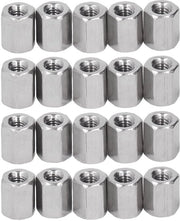 M4 x 0,7 - Accoppiatori in acciaio inossidabile 304 - Elementi di fissaggio argentati - Lunghezza 10 mm - 20 pezzi
