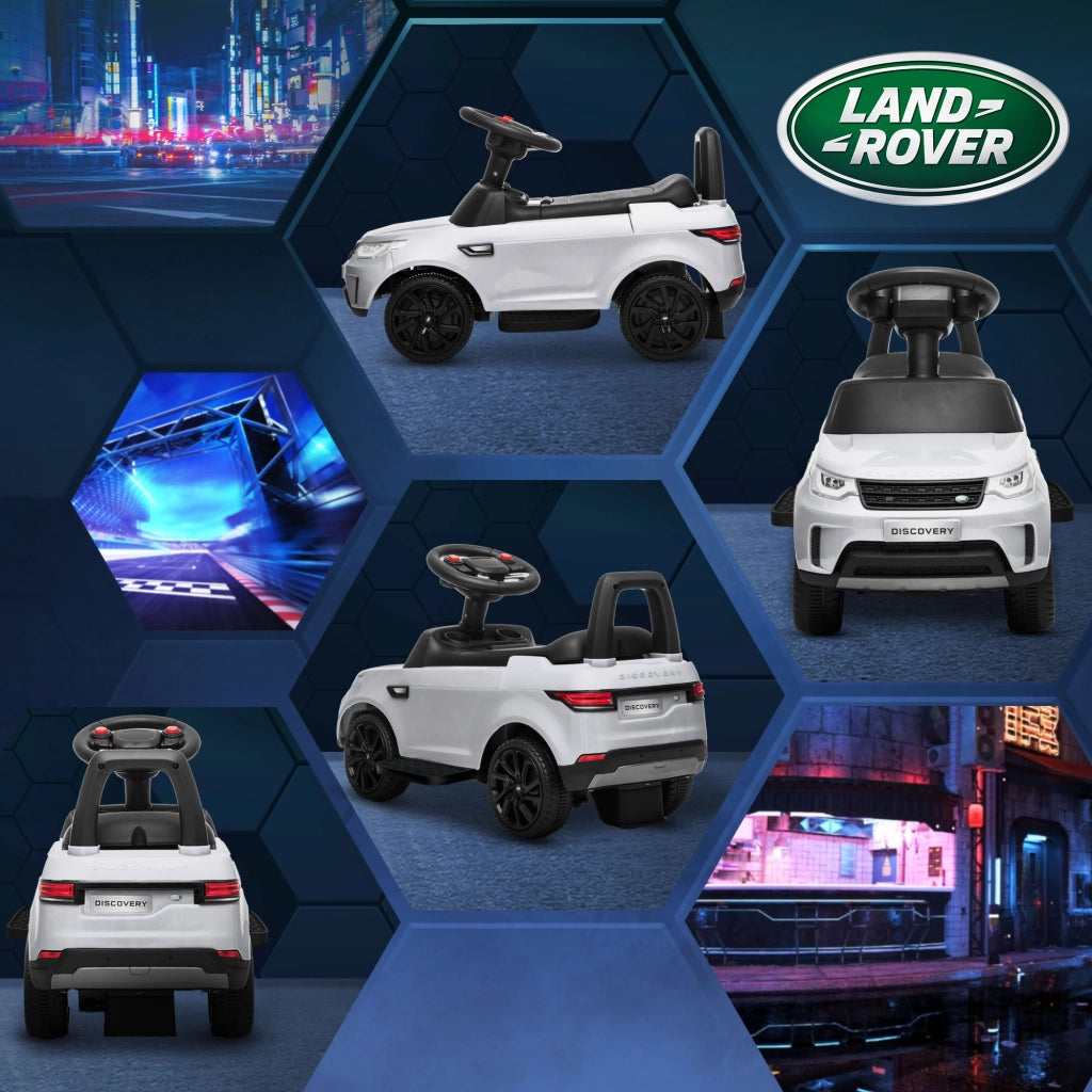 Macchina per Bambini 6V Land Rover ¨C zephmum ¨C Bianco
