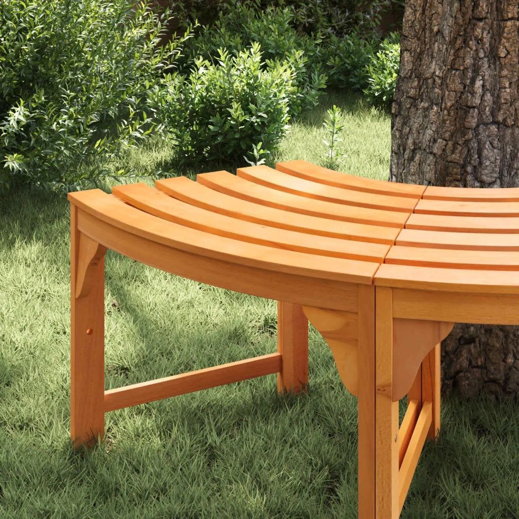 Panchina per Alberi Naturale 160 x 80 x 45cm 4108060