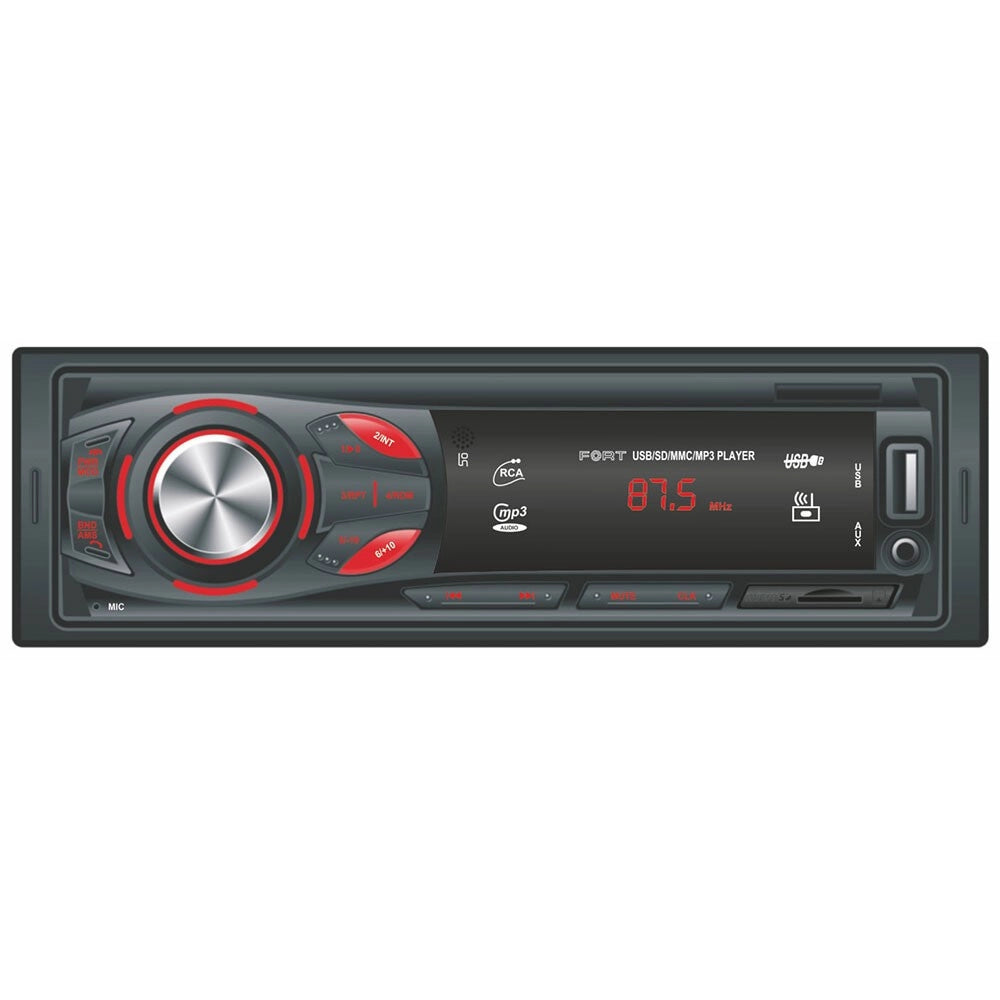 Trade Shop - Autoradio Stereo Sistema Audio Per Auto Universale 1 Din Bluetooth/aux/usb Ca001 -