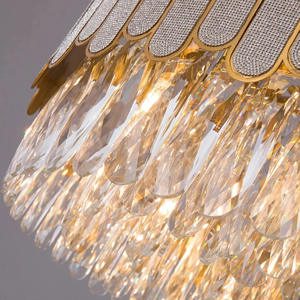 Lampada Da Soffitto APP1747-8CP 60 Cm Gold