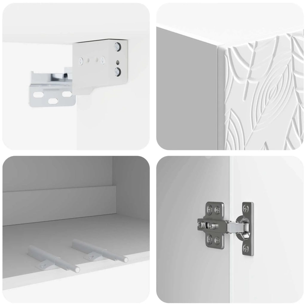 2 pz Bianco Lucido 3416740