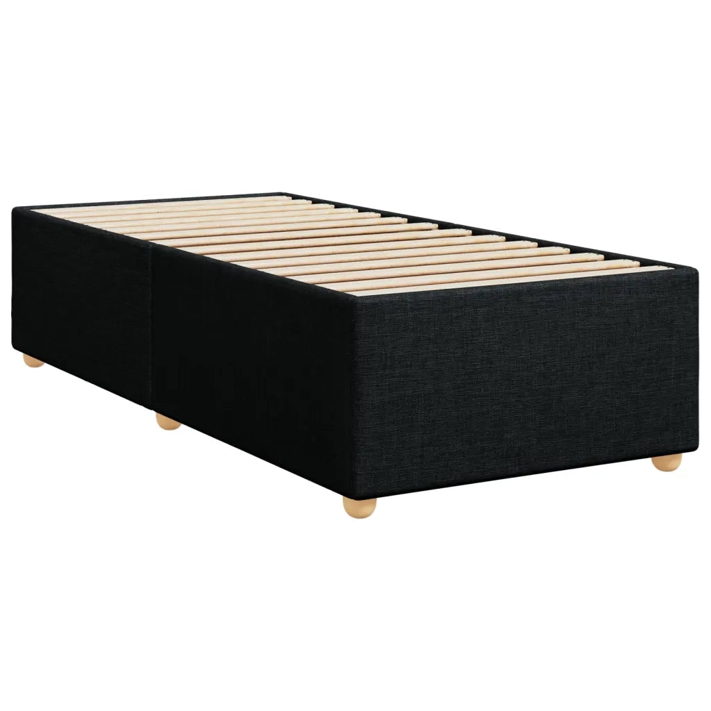 Giroletto senza Materasso Nero 90x190 cm in Tessuto 3284696