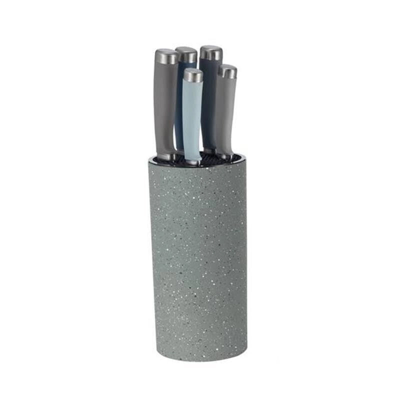 MAURY'S STONE CEPPO CON 5 COLTELLI DA CUCINA