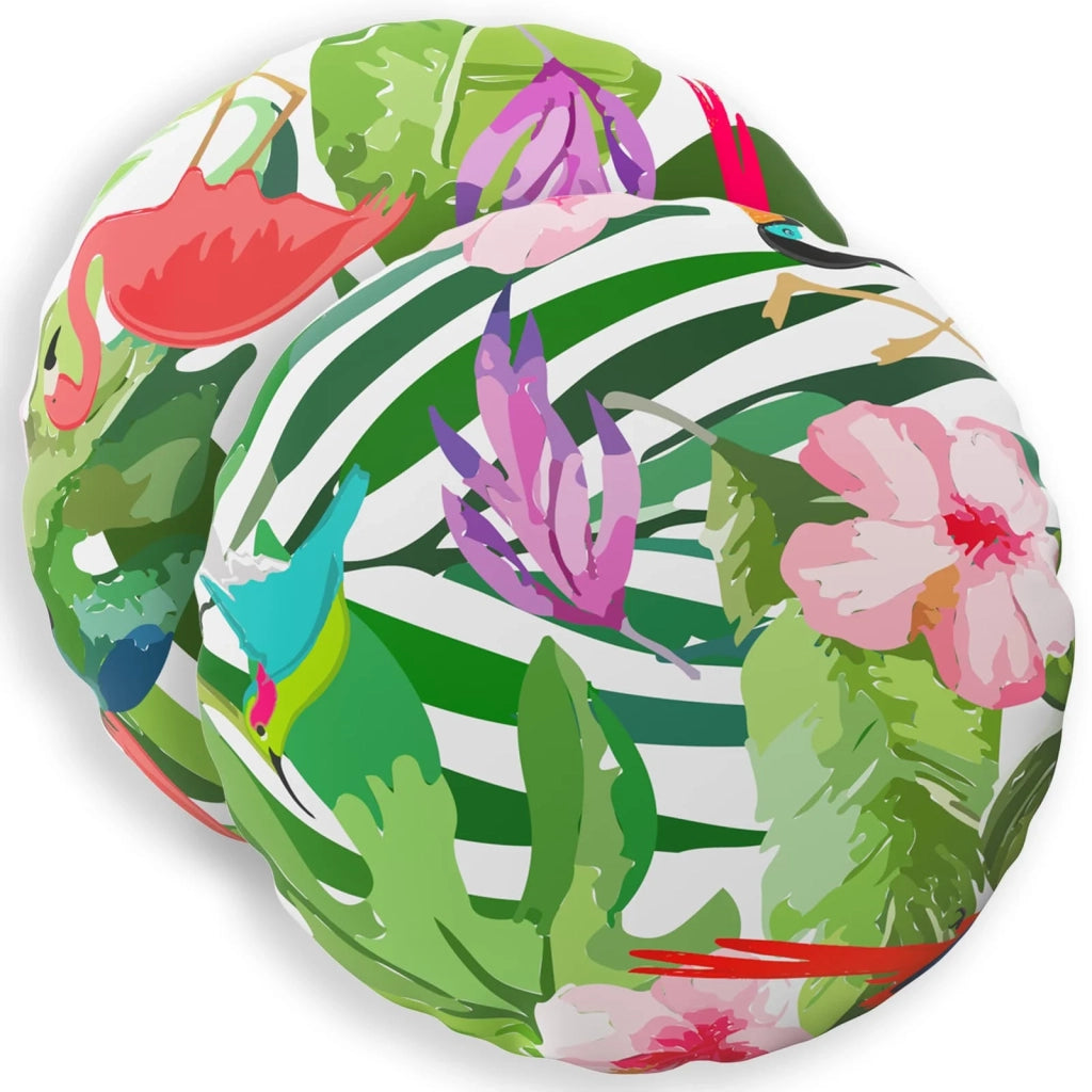 Federa 2 pcs HEERLEN Multicolore Ø 60 cm Poliestere 922999