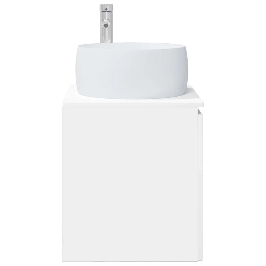 Mobile Lavabo da Parete Bianco 49,5 x 44,5 x 66 cm 890452