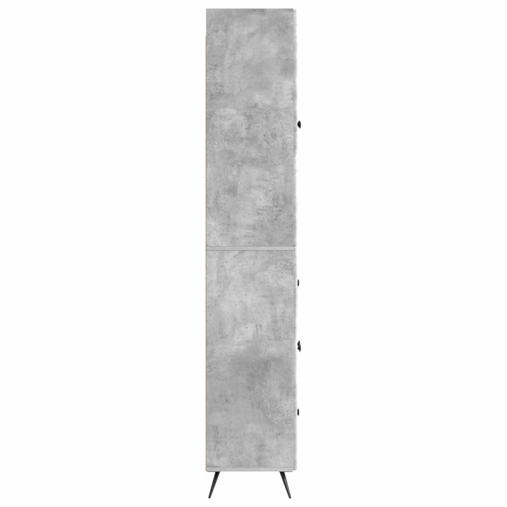 Set di armadi 2 pz Grigio Cemento Legno ingegnerizzato 3416901