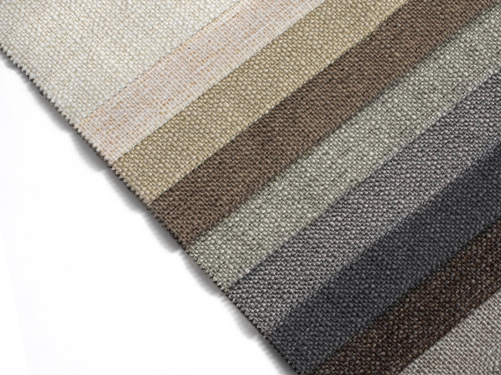 Cosmopolitan Design - Divano "Vienna" 2 posti in tessuto strutturato grigio scuro 