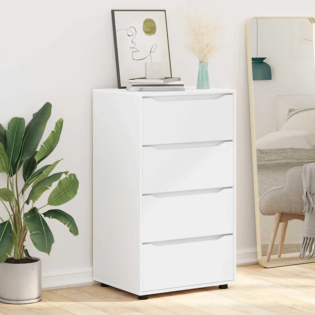 Armadi di Stoccaggio 2 pcs Bianco 60 x 48 x 105 cm