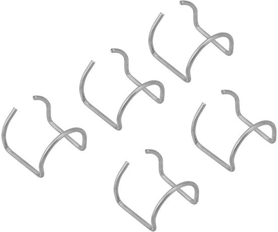 Supporto di allungamento 5 pezzi - Acciaio inossidabile - Resistente alla corrosione - Duraturo - Adatto per SG-55/AG-60/WSD-60P - Facile da installare - Regolatore di distanza
