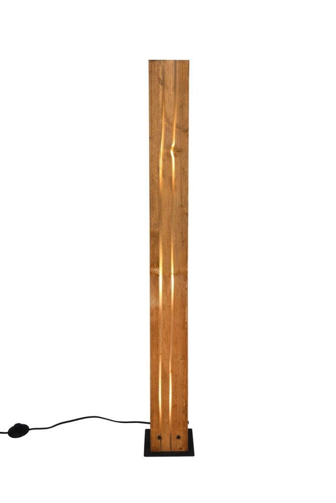 Lampada da terra KARUNI Trio legno chiaro 121cm 3xE27