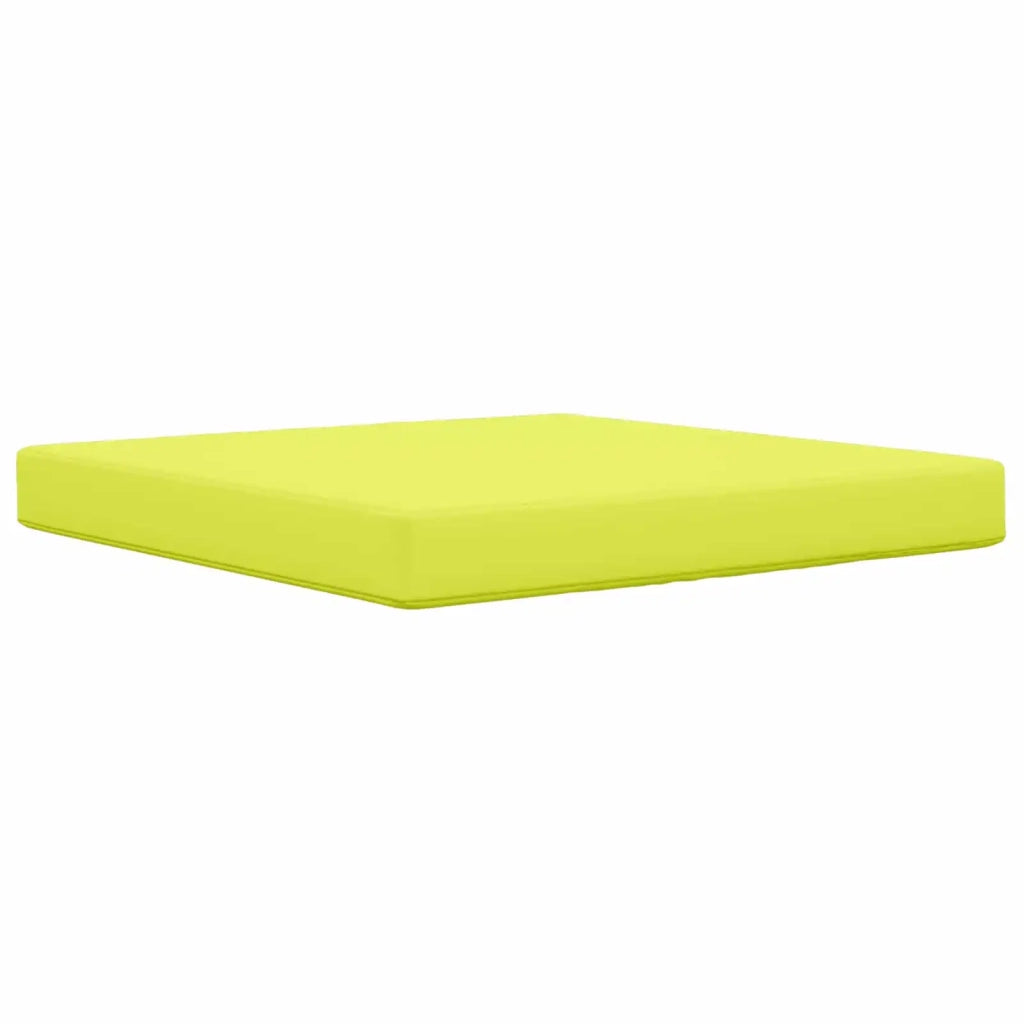 Cuscino per divano da esterno Verde 80 x 80 x 8 cm Poliestere 900817