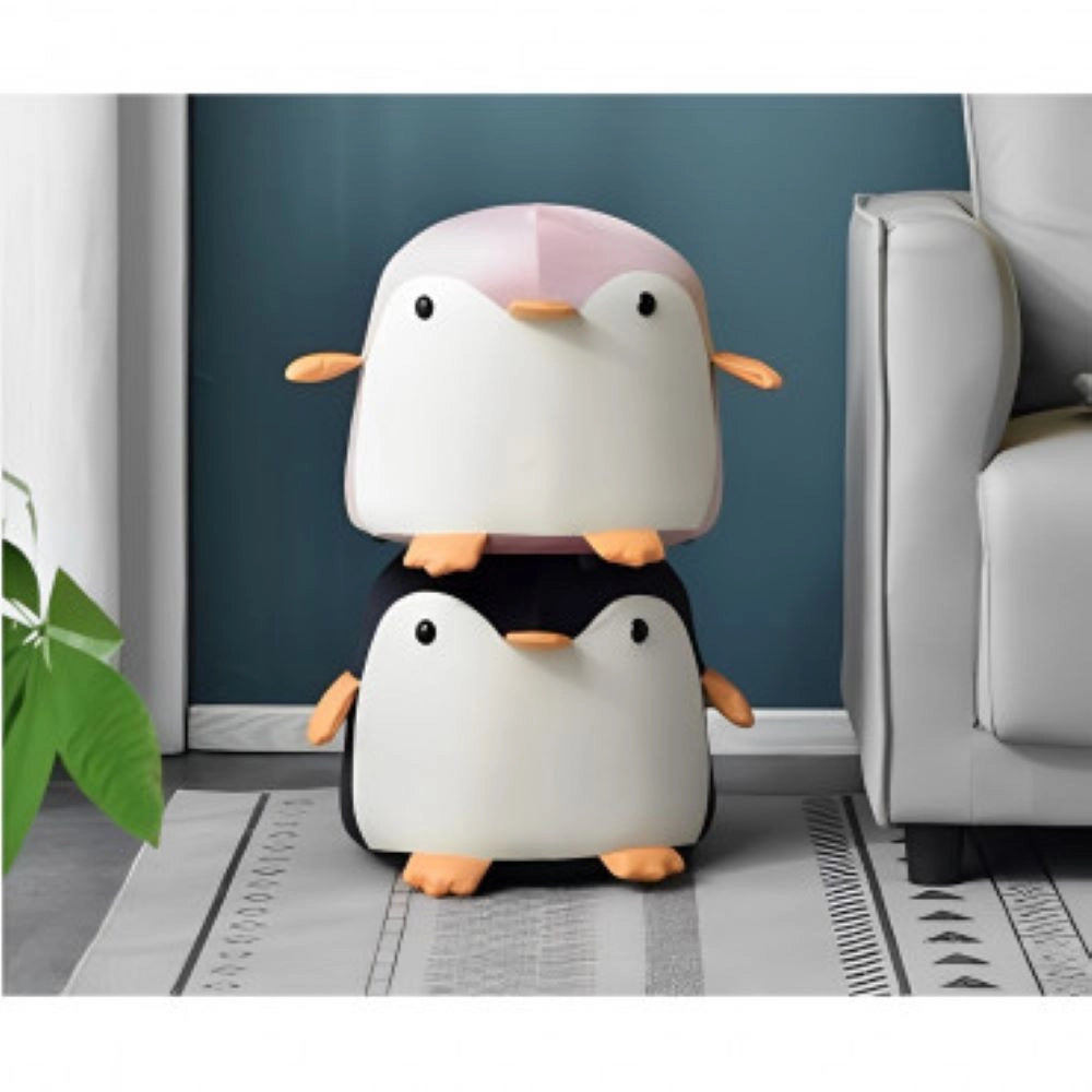 Pouf PINGU (bianco e nero)